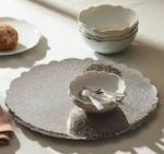 Vassoio Dressed rotondo cm 35 in acciaio inox 18/10 - immagine 3
