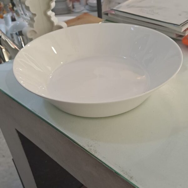 Bazaar Bone China ciotola-insalatiera di Driade kosmo designer Miky Astori diametro cm 31 h cm 7