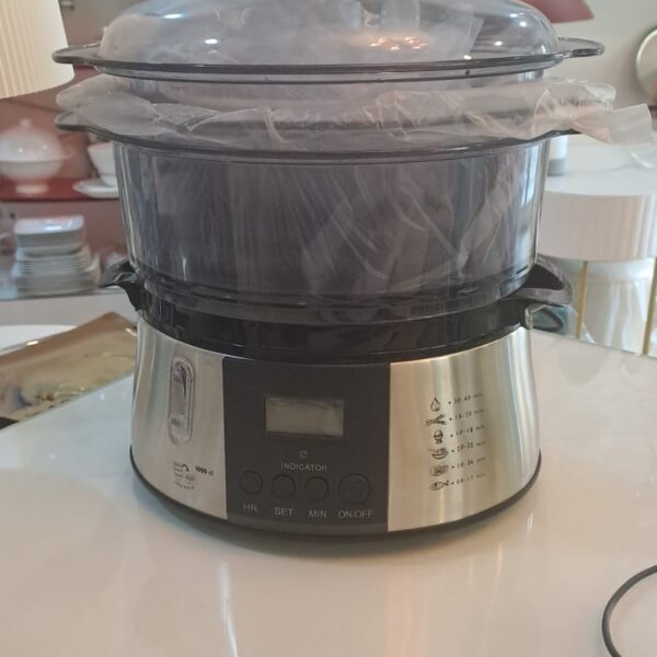 VAPORIERA DIGITALE TECHNO COLLECTION IN PLASTICA PC, PLASTICA PP E ACCIAIO INOX DI BRANDANI