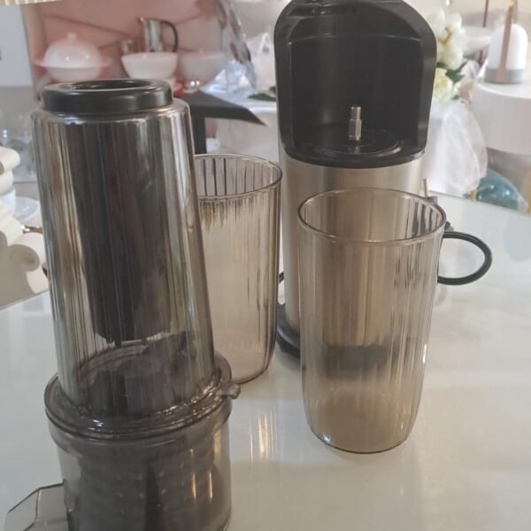 ESTRATTORE CON DOPPIO CONTENITORE TECHNO COLLECTION INOX/ABS DI BRANDANI