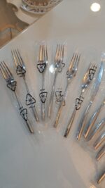 Bamboo set 6 forchette e 6 coltelli frutta di Sambonet - immagine 4